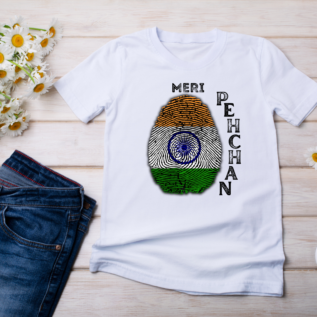 Meri Pehchan White Unisex T-shirt