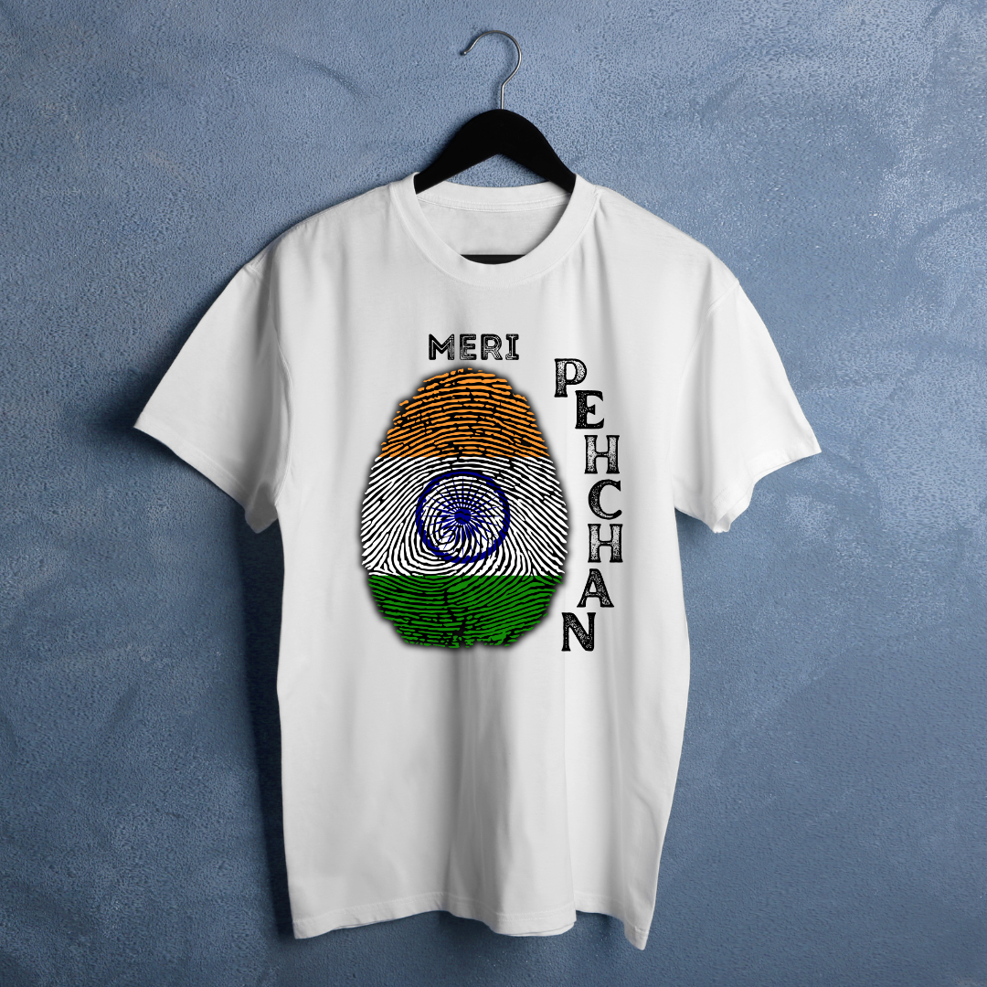 Meri Pehchan White Unisex T-shirt