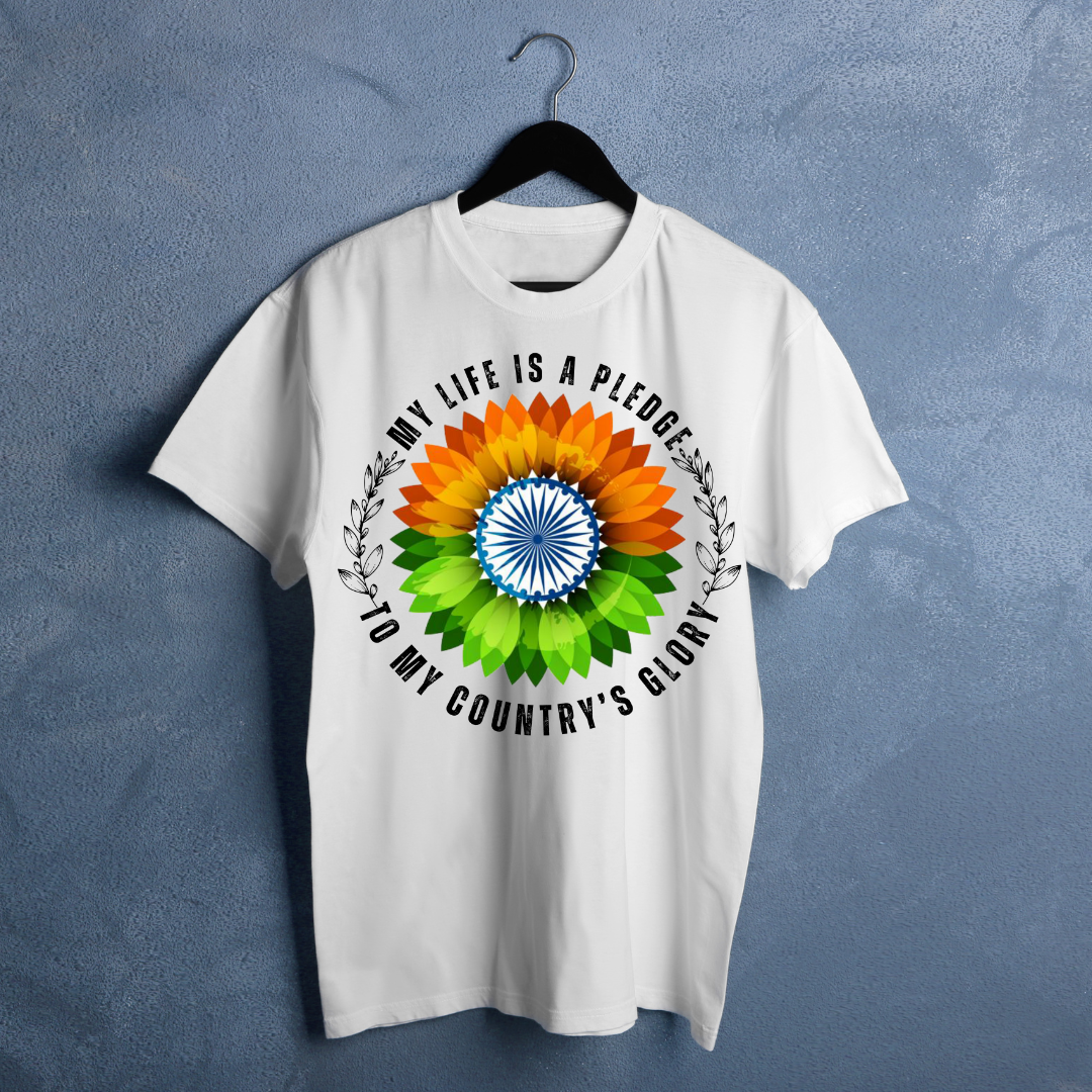 My Country White Unisex T-Shirt