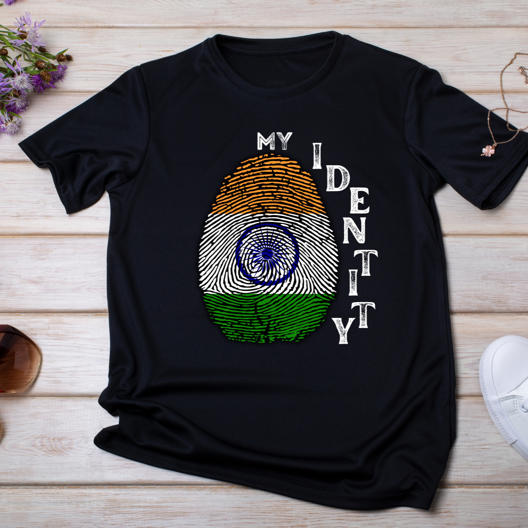 My Identity Black Unisex T-shirt