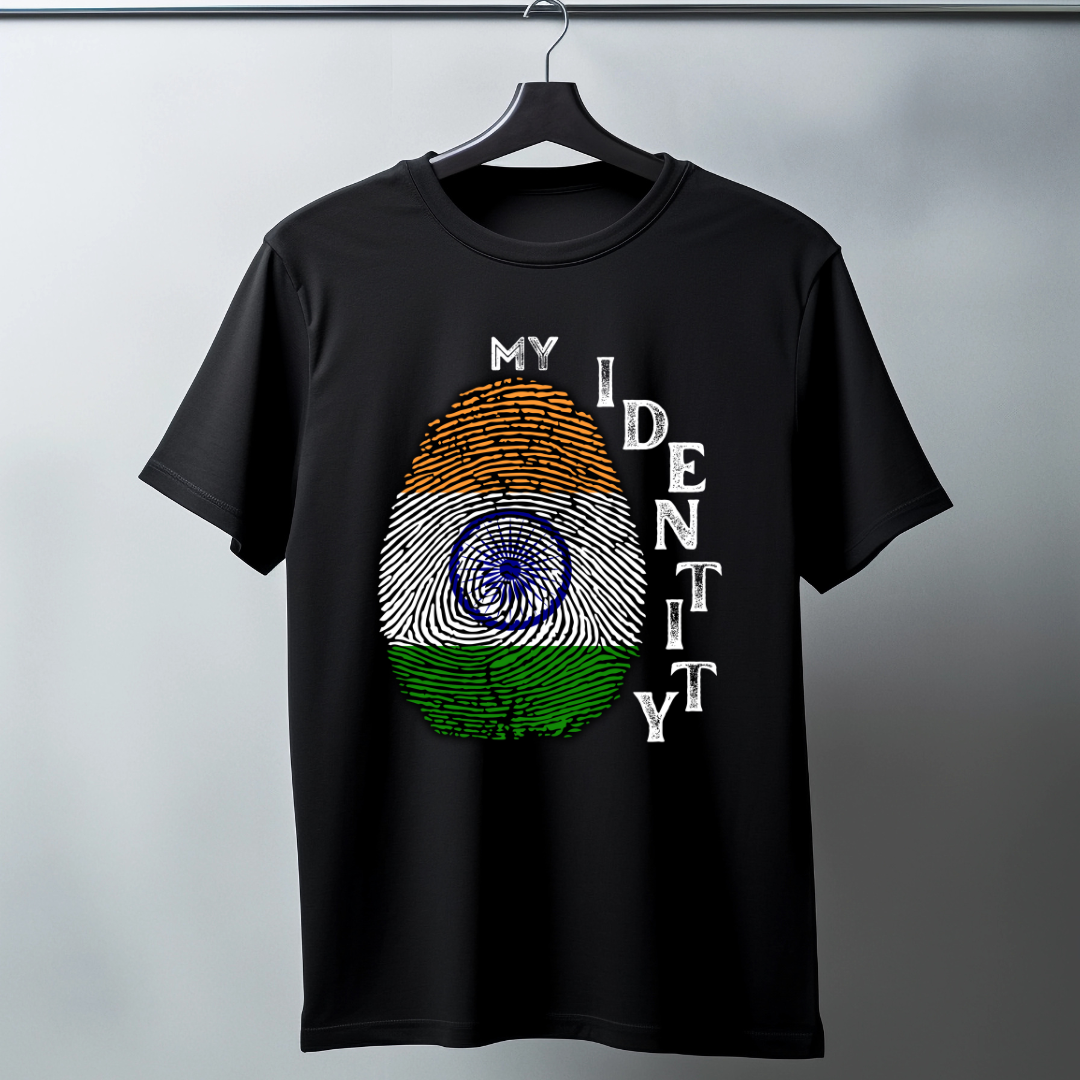 My Identity Black Unisex T-shirt