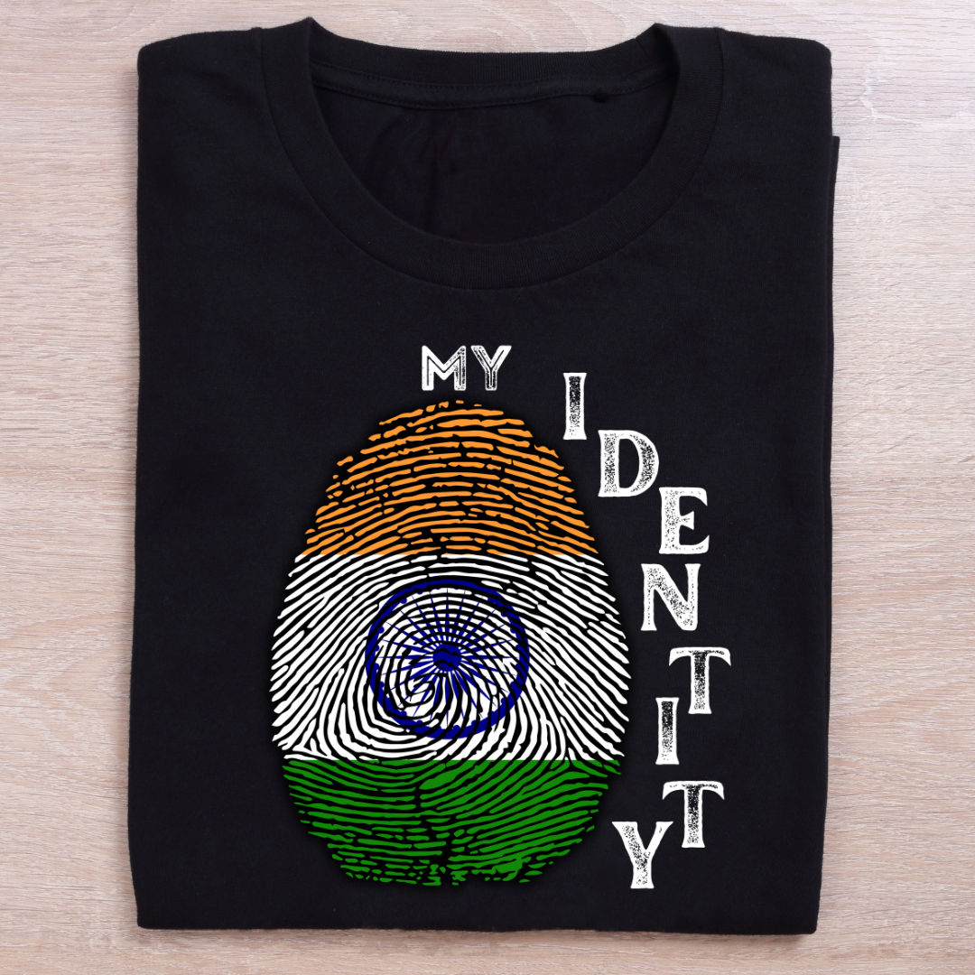 My Identity Black Unisex T-shirt