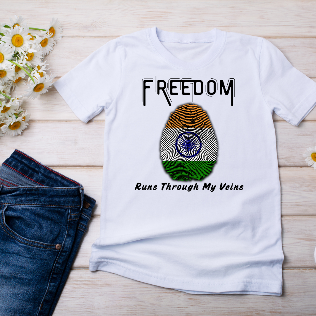 Freedom White Unisex T-Shirt