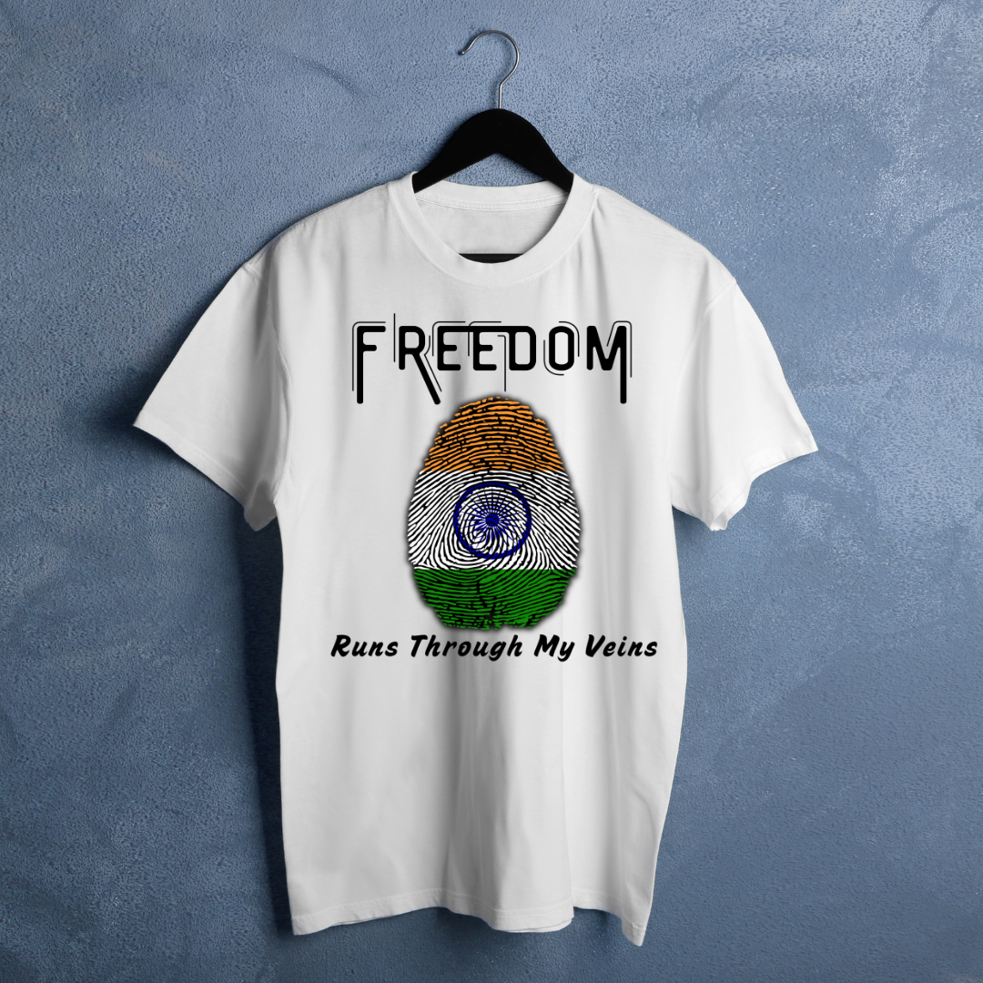 Freedom White Unisex T-Shirt