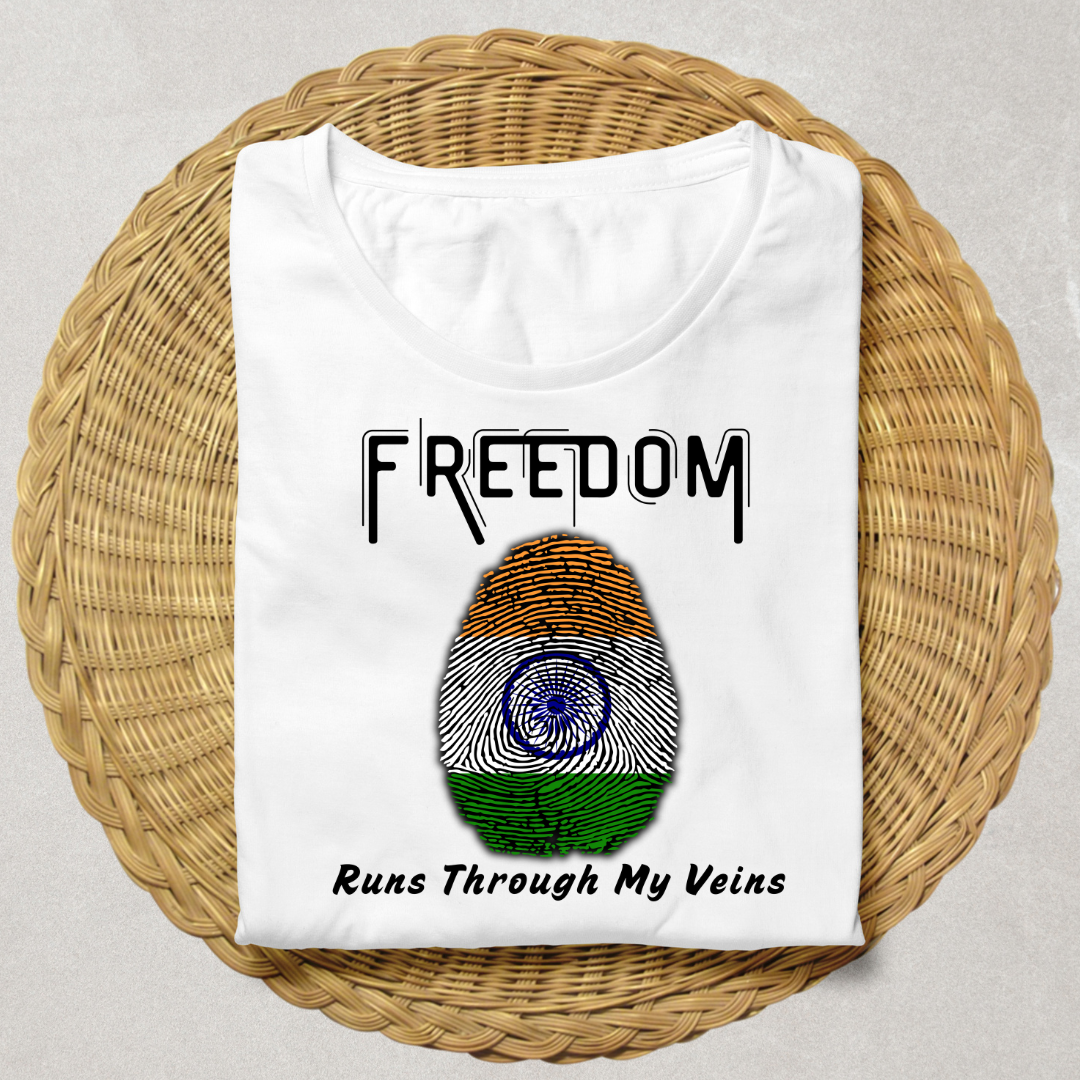 Freedom White Unisex T-Shirt