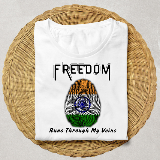 Freedom White Unisex T-Shirt