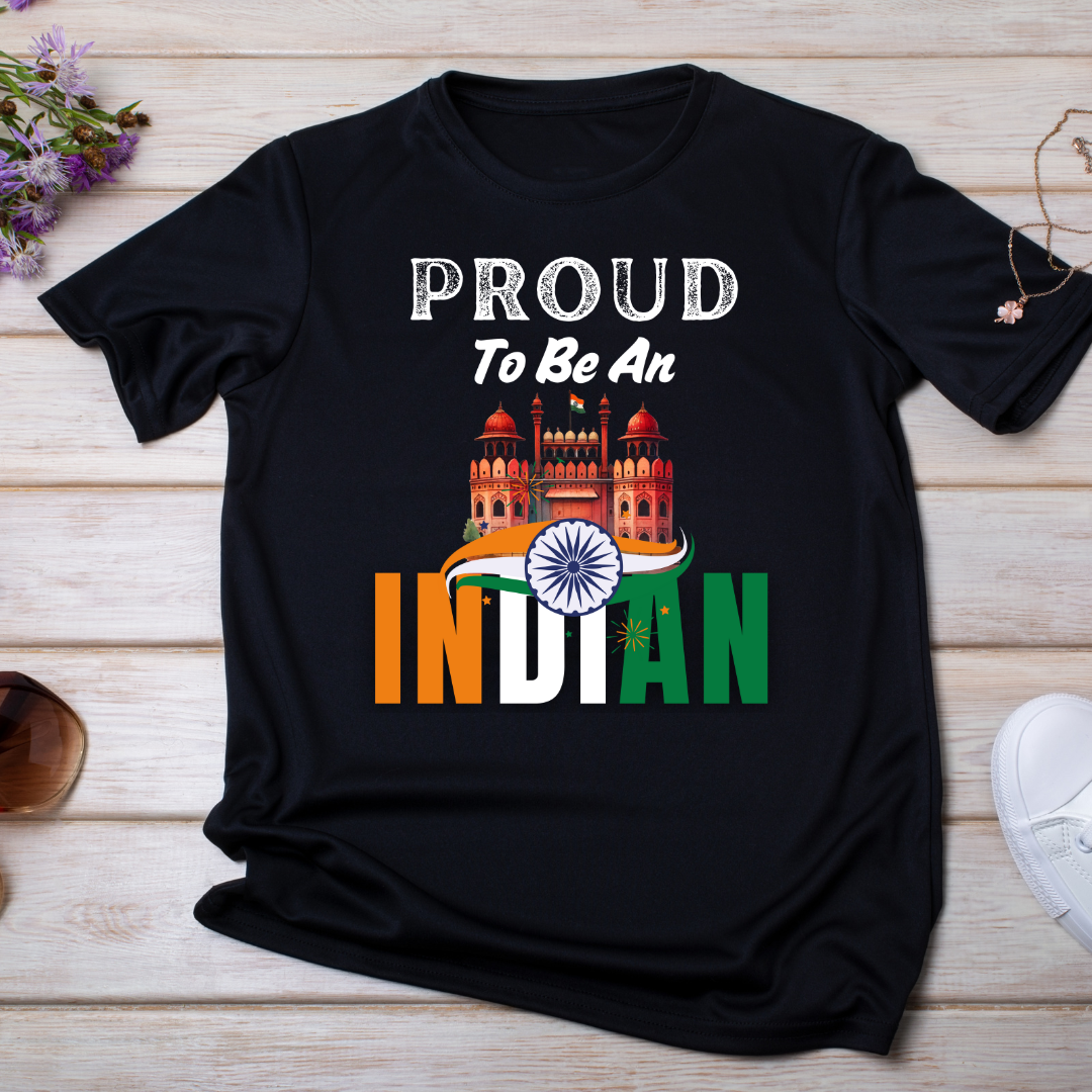 Indian Black Unisex T-Shirt