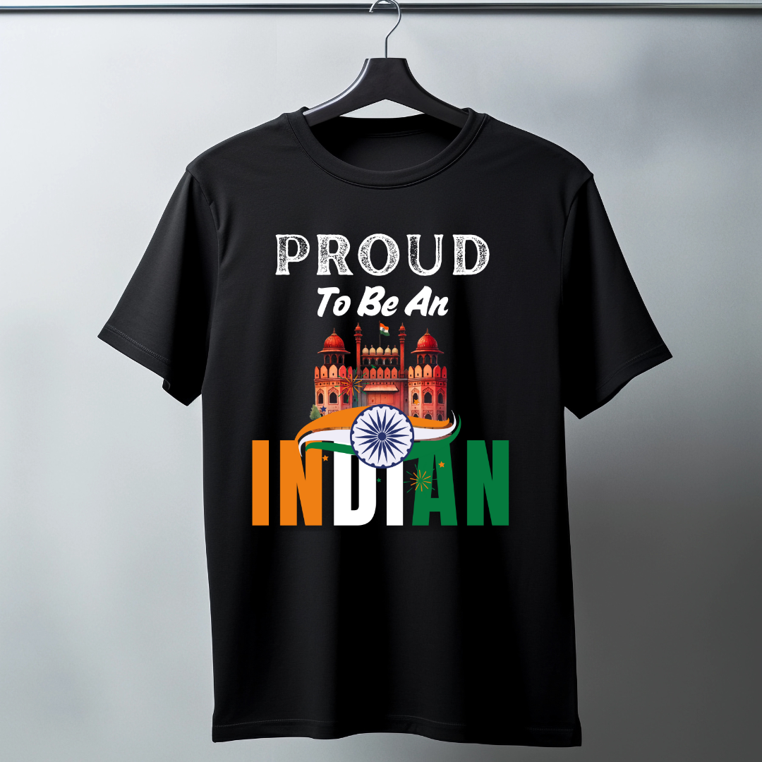 Indian Black Unisex T-Shirt