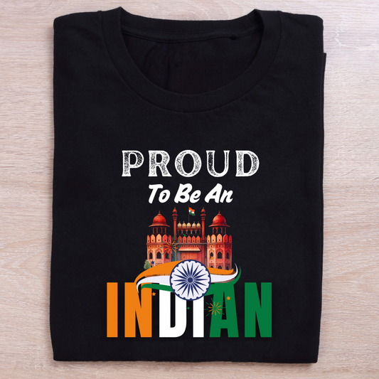 Indian Black Unisex T-Shirt