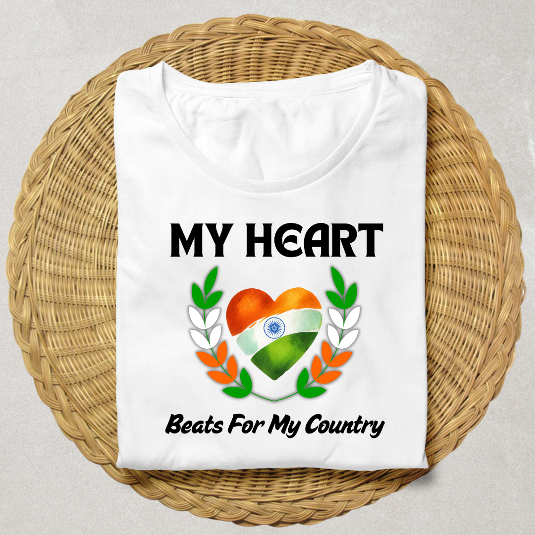 My Heart White Unisex T-Shirt